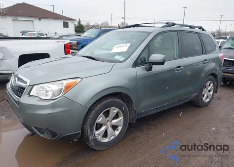 2015 Subaru Forester 2.5I Premium from USA, damaged, VIN JF2SJADC8FH832939